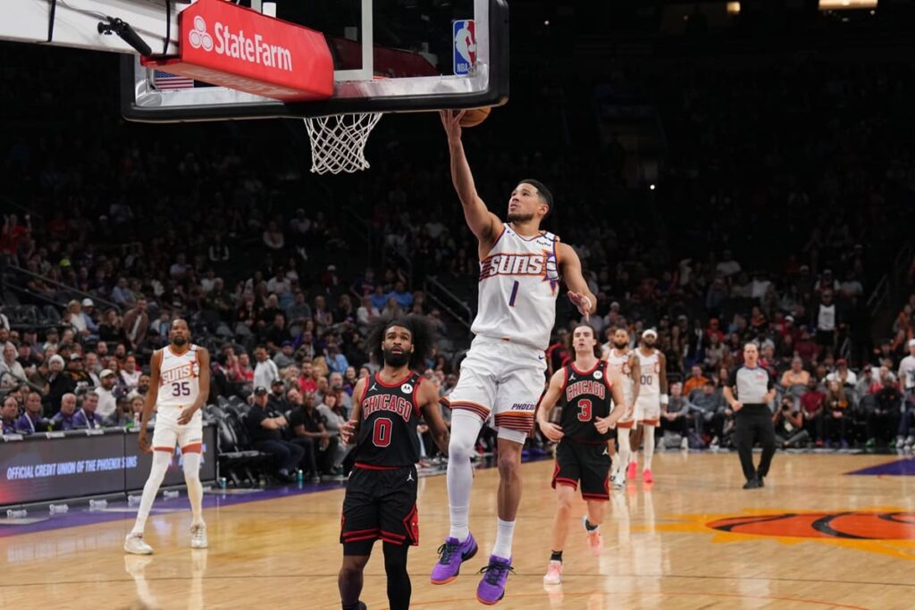 Devin Booker - Foto Joe Camporeale / IPA SIPA Usa