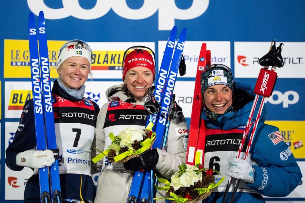 Maja Dahlqvist, Nadine Faehndrich, Julia Kern - Foto Bildbyran / IPA Sipa USA