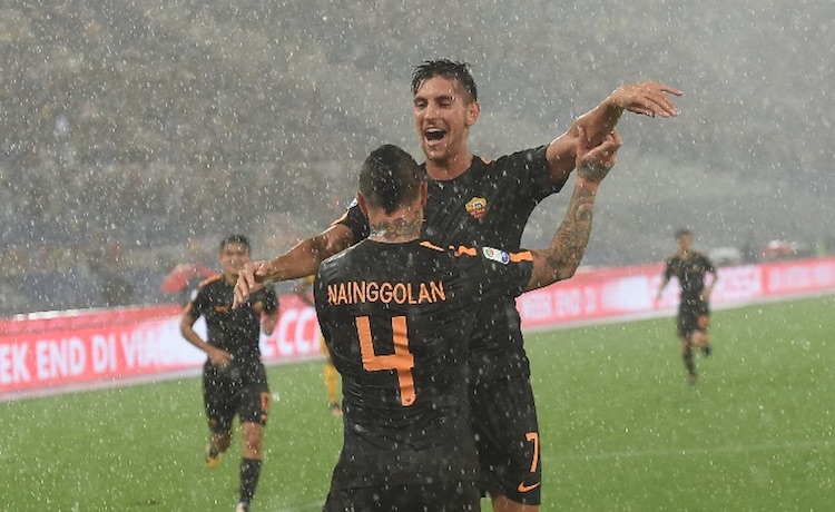 Radja Nainggolan e Lorenzo Pellegrini