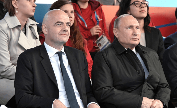 Gianni Infantino e Vladimir Putin - Foto en.kremlin.ru