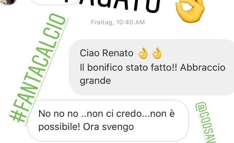 Il messaggio di Boateng al tifoso