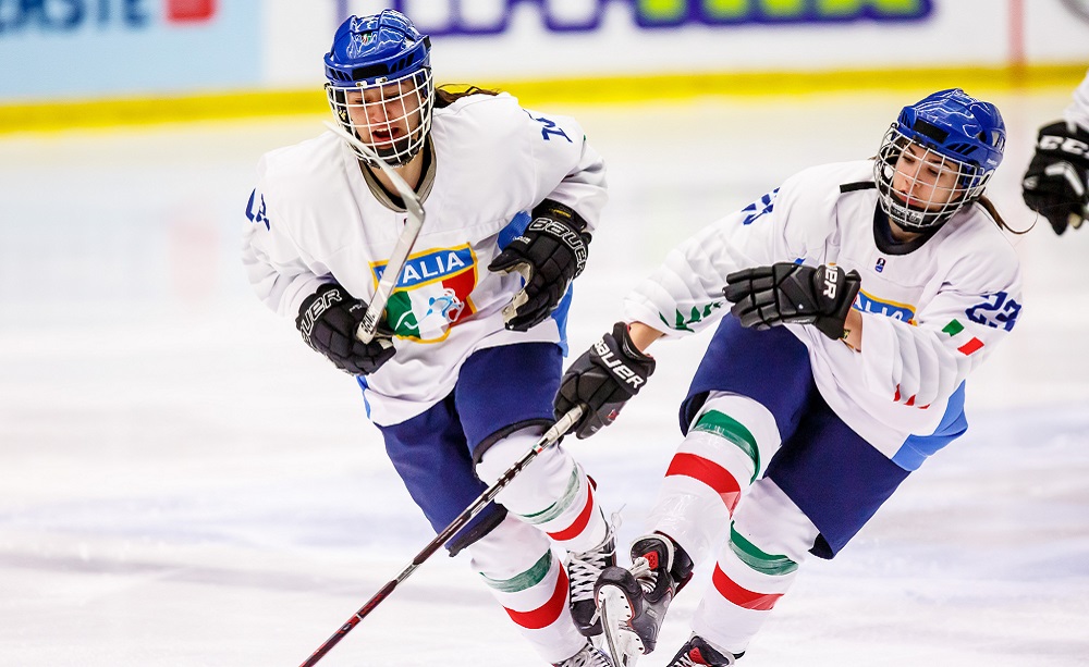 Nazionale femminile hockey sul ghiaccio - Foto Fisg