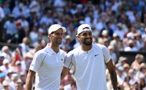 Novak Djokovic e Nick Kyrgios