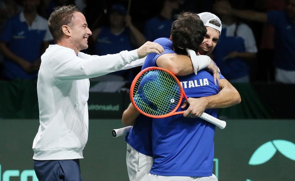 Filippo Volandri, Simone Bolelli e Fabio Fognini, Coppa Davis