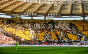 Coreografia Curva Sud Roma