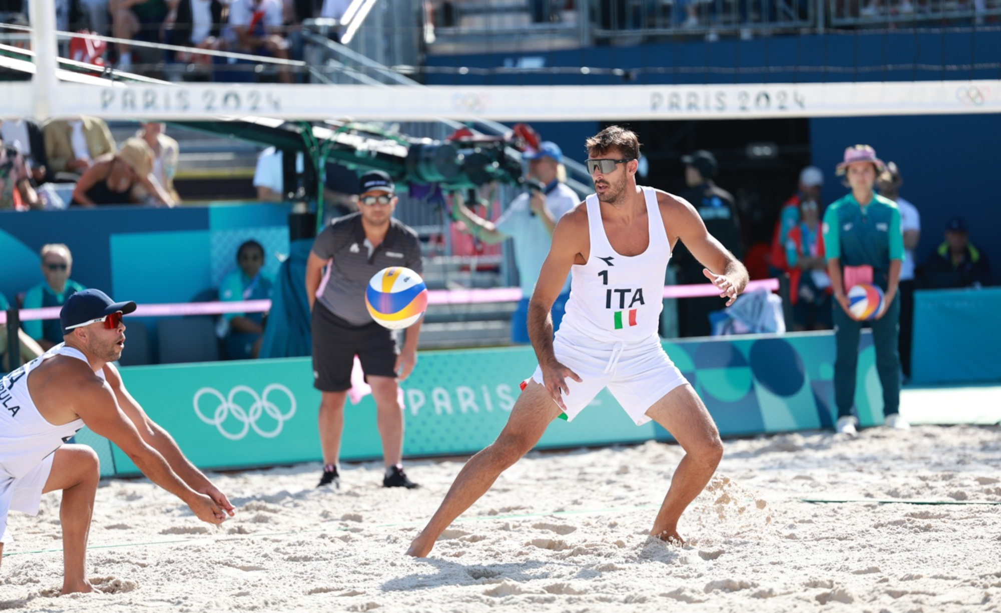 Alex Ranghieri e Adrian Carambula - Parigi 2024 beach volley