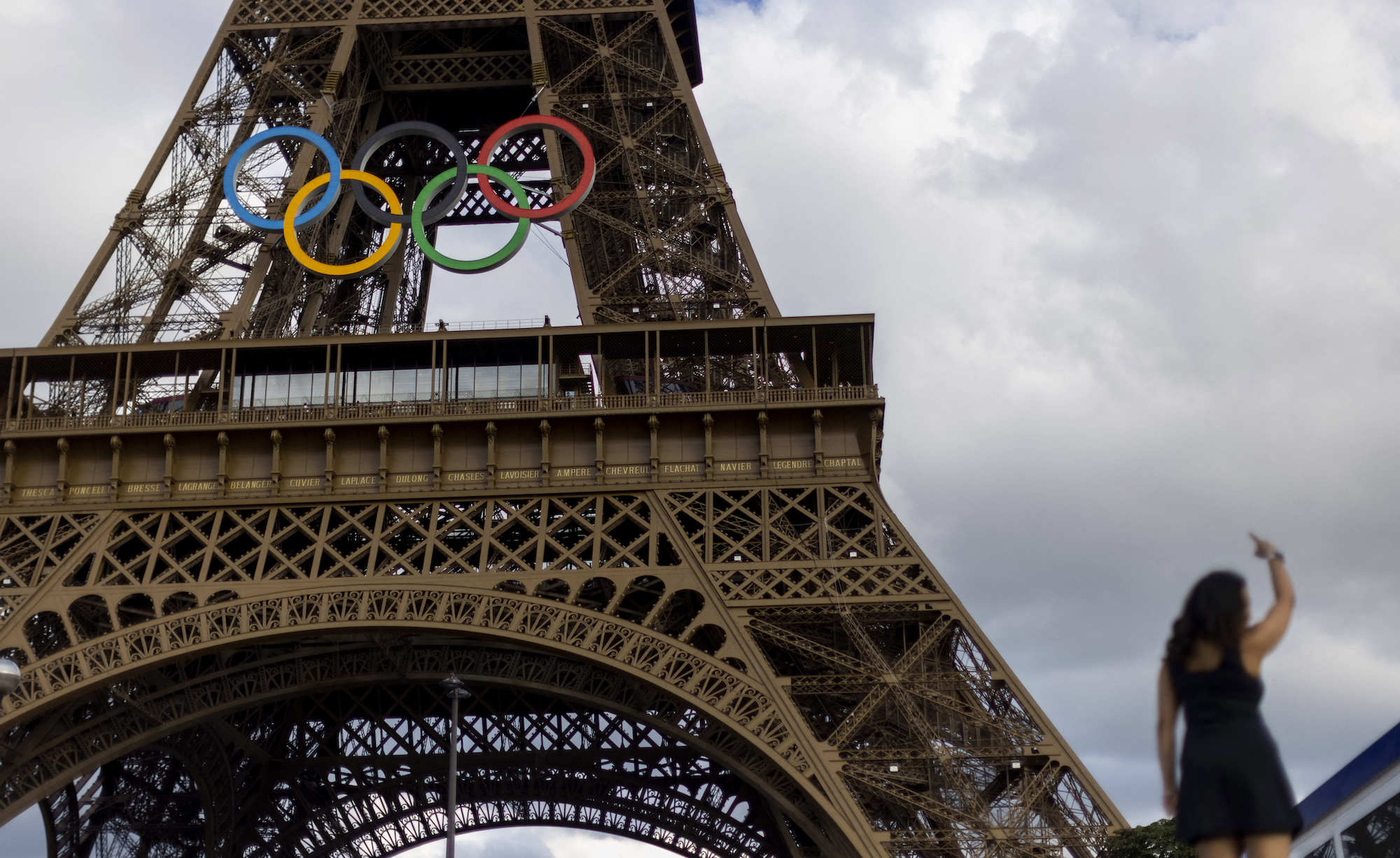 Tour Eiffel Olimpiadi Parigi 2024