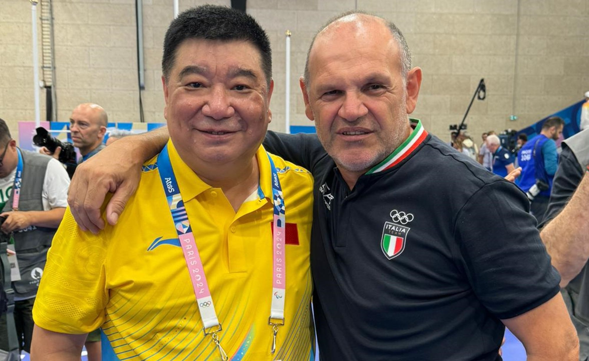 Roberto Di Donna e Yifu Wang - Foto Sportface