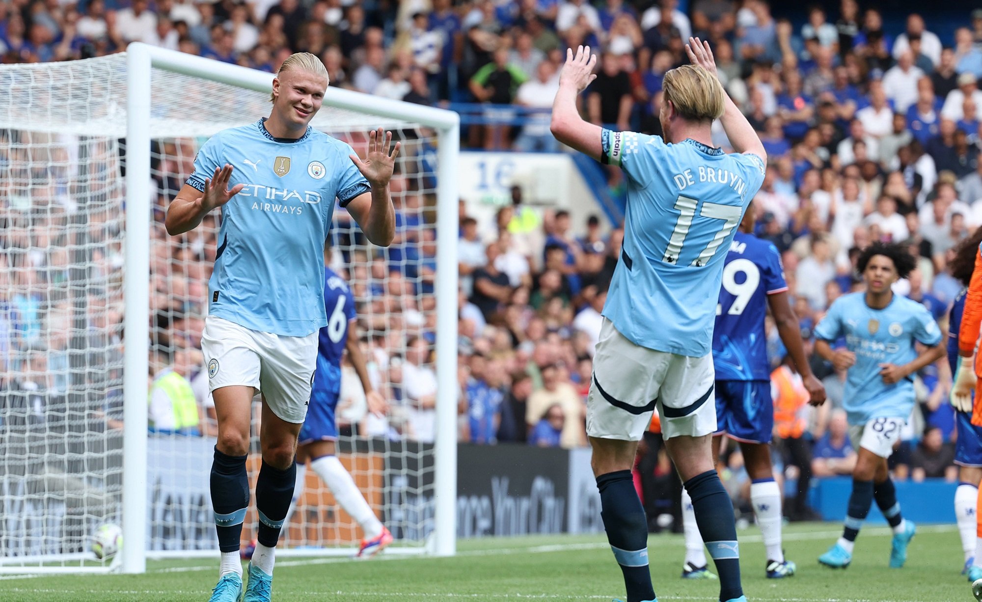 Erling Haaland e Kevin De Bruyne