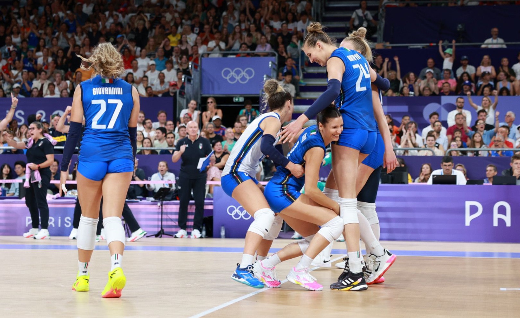 Italia Volley femminile - foto Giuseppe Giugliano