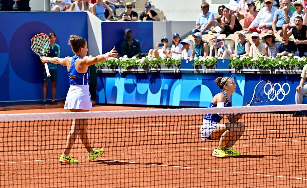 Jasmine Paolini e Sara Errani