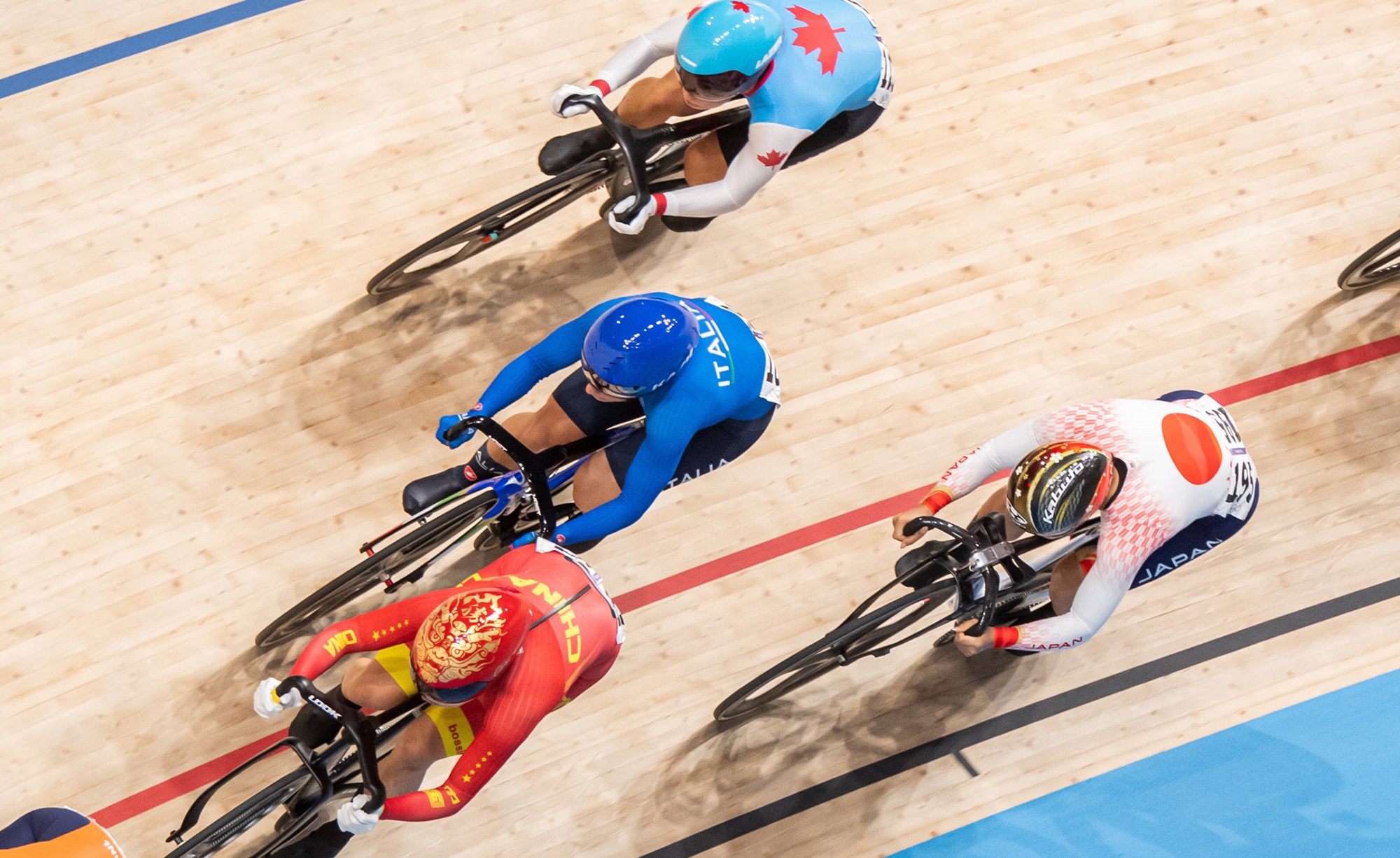 Keirin ciclismo su pista femminile