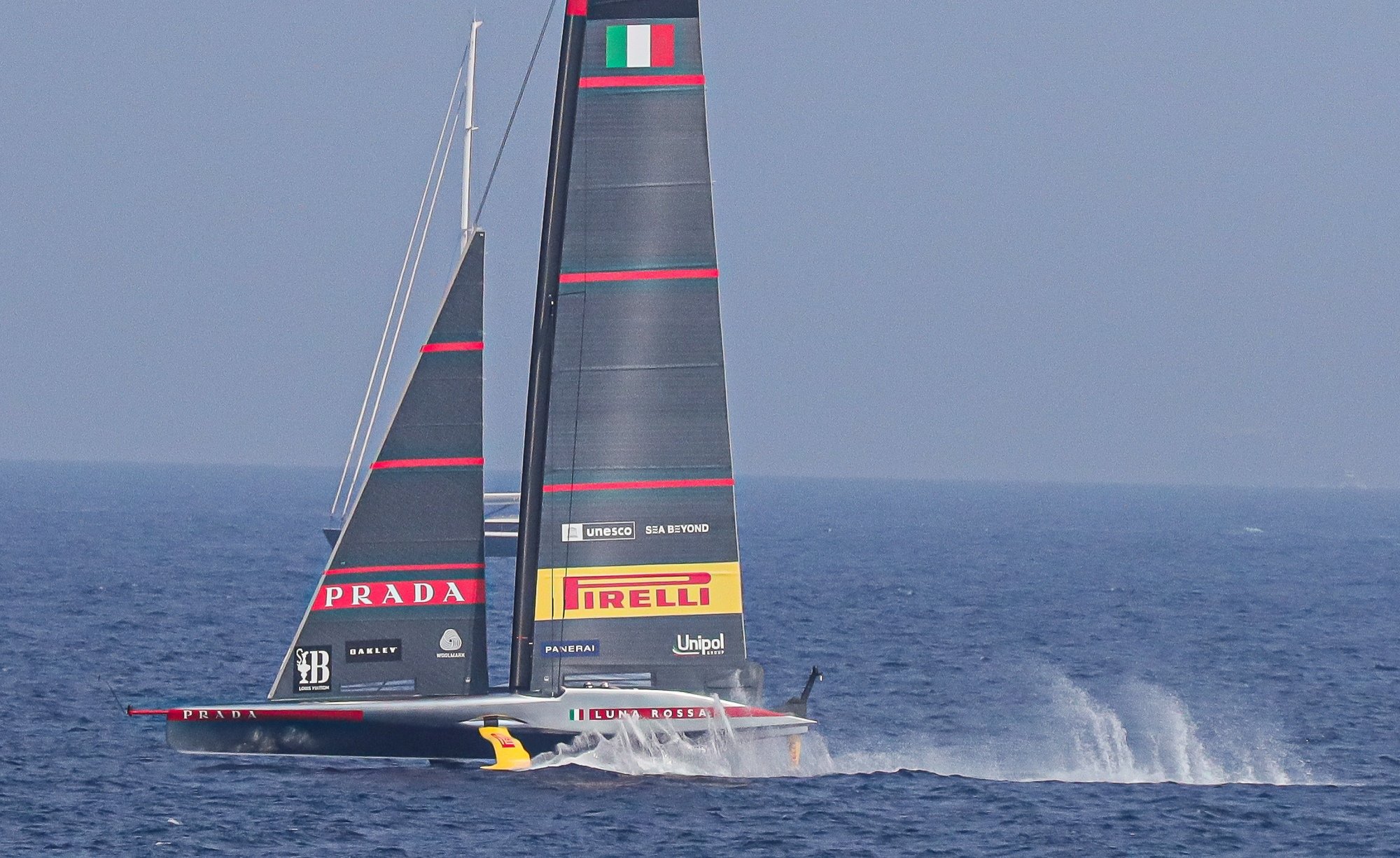 America's Cup 2024, Regata Preliminare Barcellona 2024 con Luna Rossa