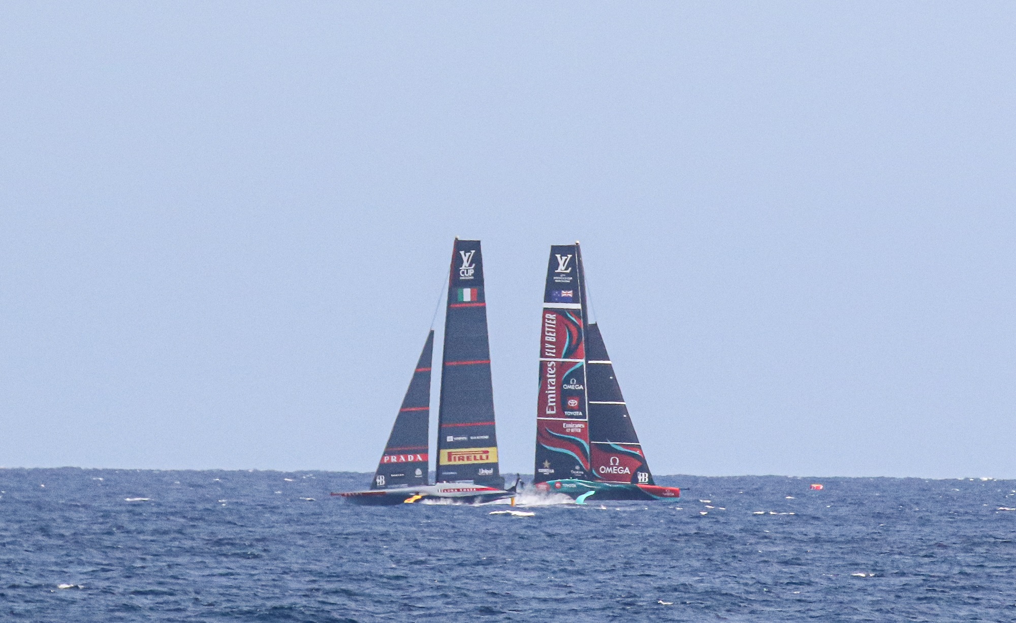 Luna Rossa e New Zealand