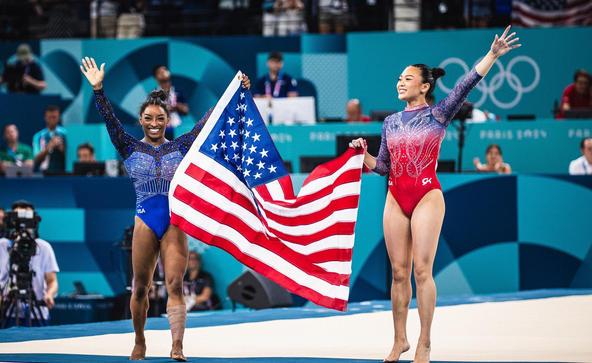 Simone Biles e Sunisa Lee