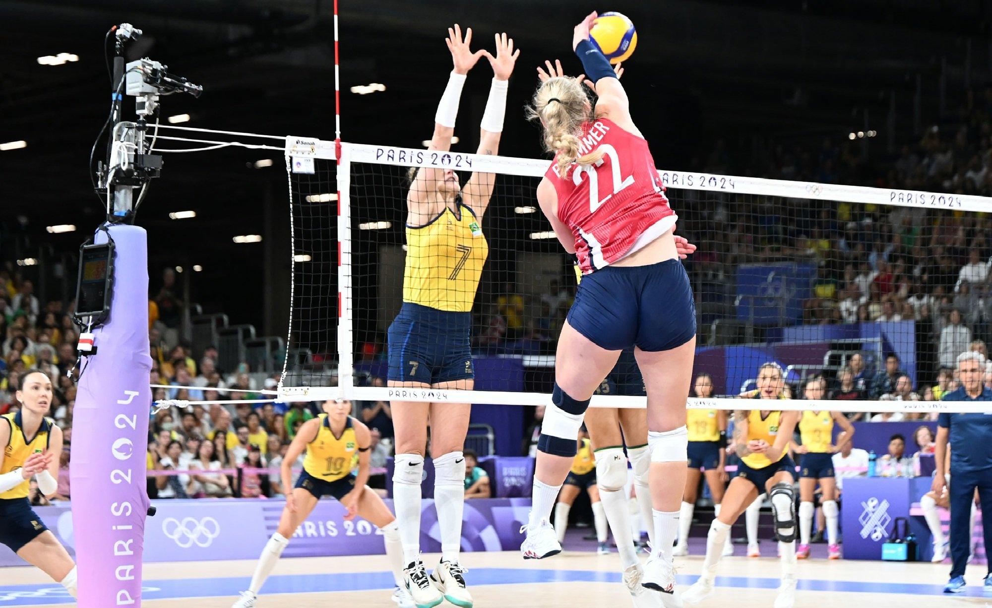 Brasile-Usa volley femminile