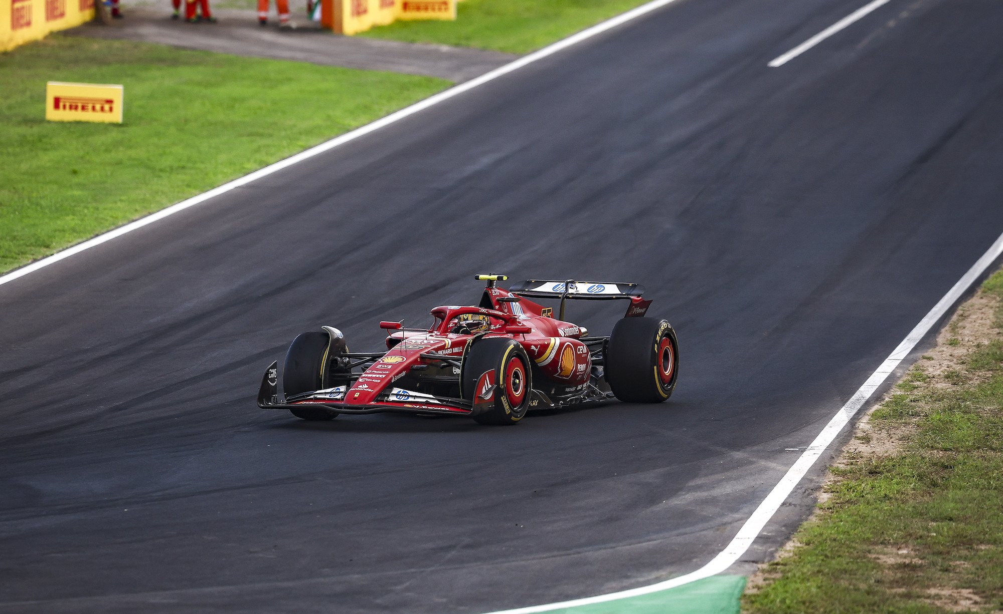 Carlos Sainz Monza Ferrari