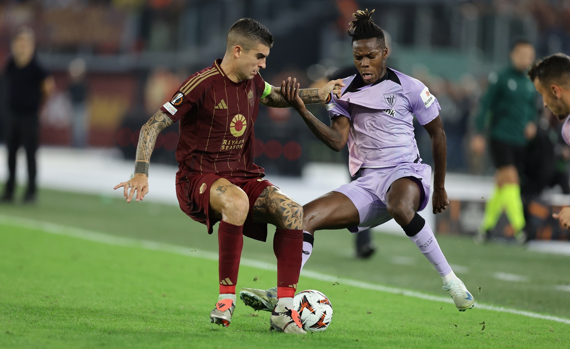 Gianluca Mancini e Nico Williams