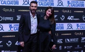 Gianluigi Buffon e Ilaria D'Amico