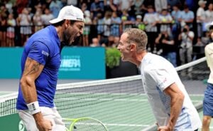 Matteo Berrettini e Filippo Volandri