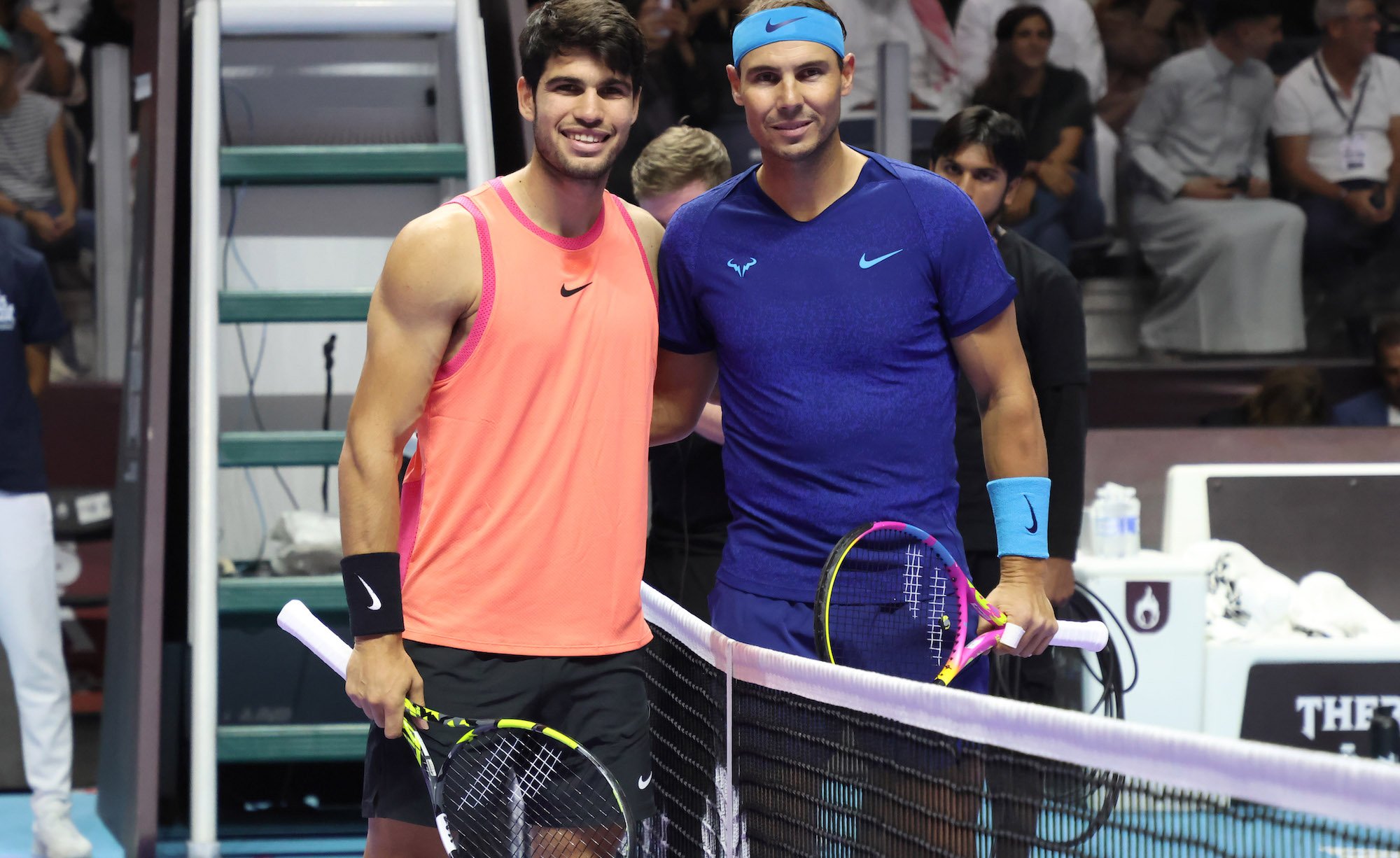 Carlos Alcaraz e Rafael Nadal