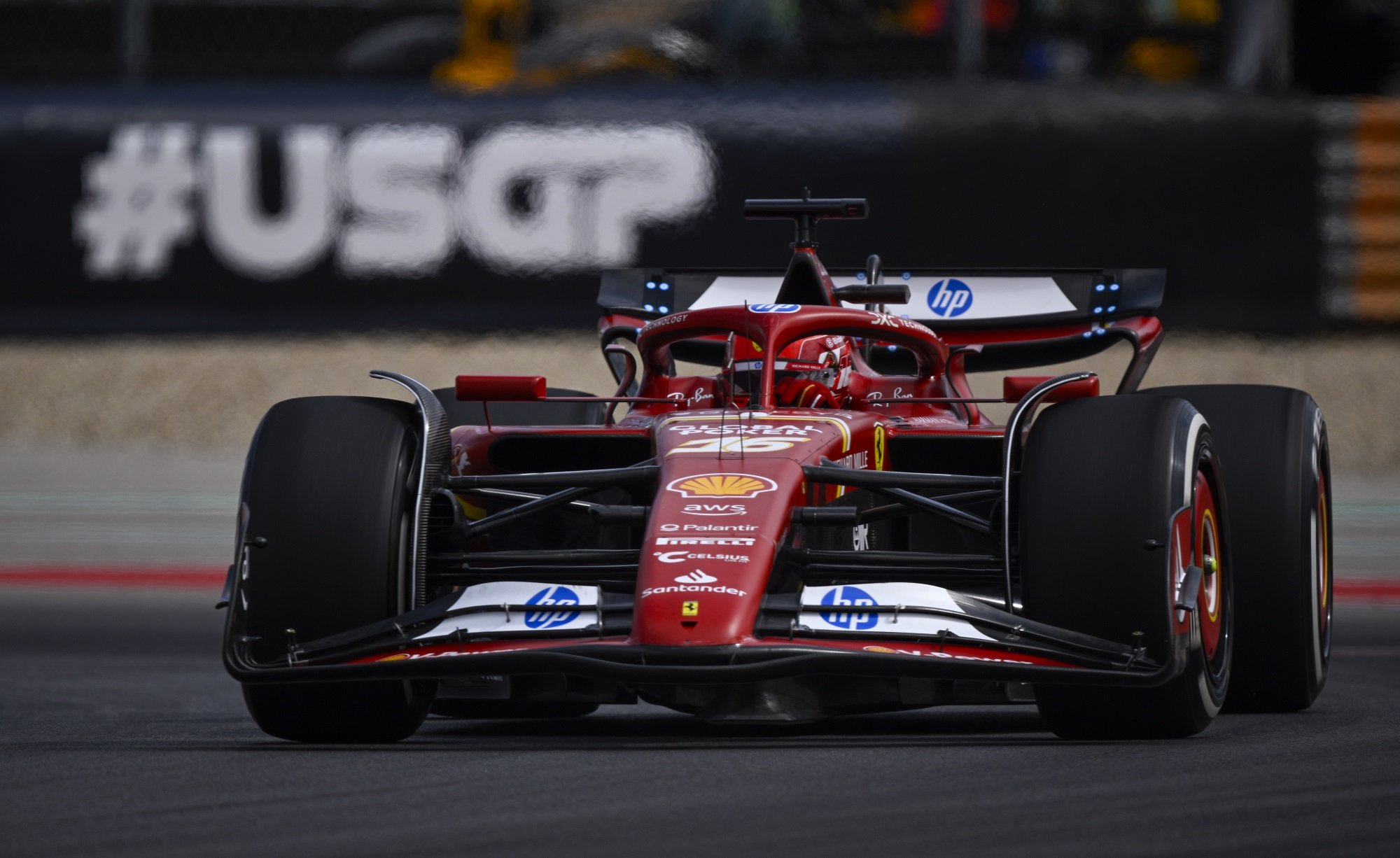 F1 GP Stati Uniti Austin partenza da sogno per Leclerc, da quarto a primo