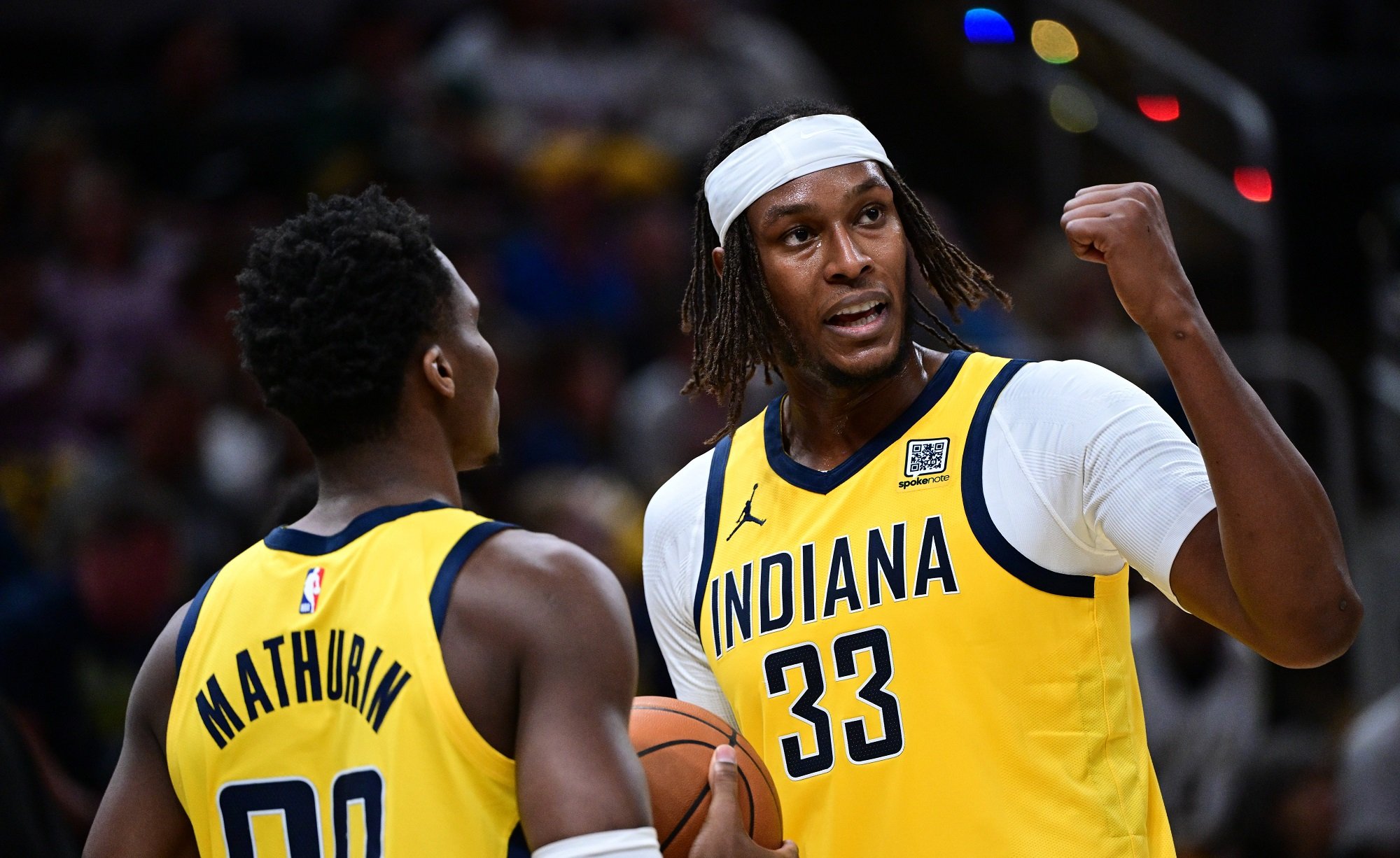 Bennedict Mathurin e Myles Turner, Indiana Pacers