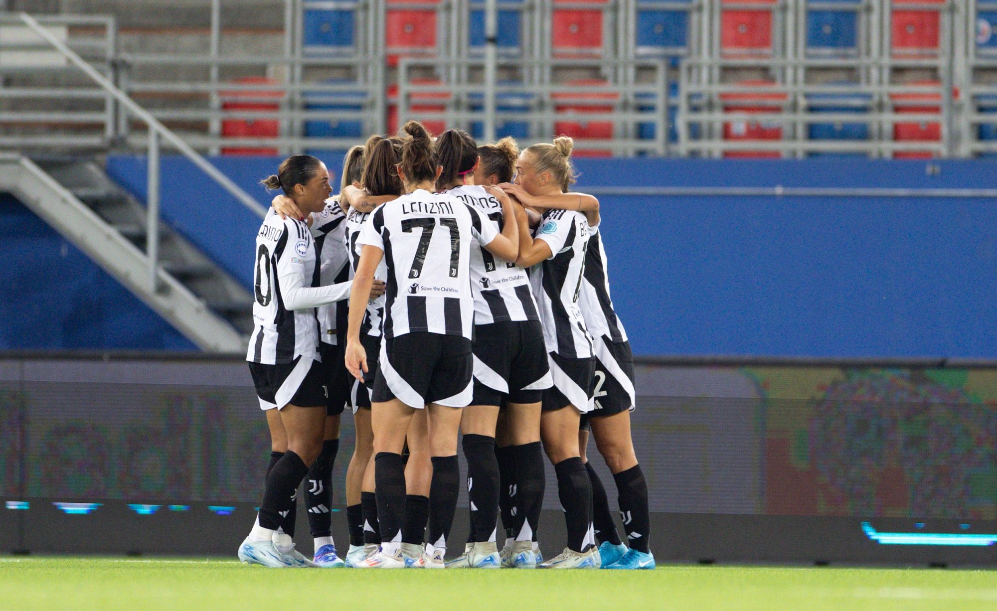 Esultanza Juventus women