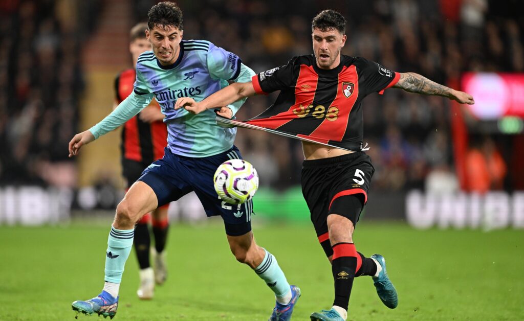 Kai Havertz e Marcos Senesi