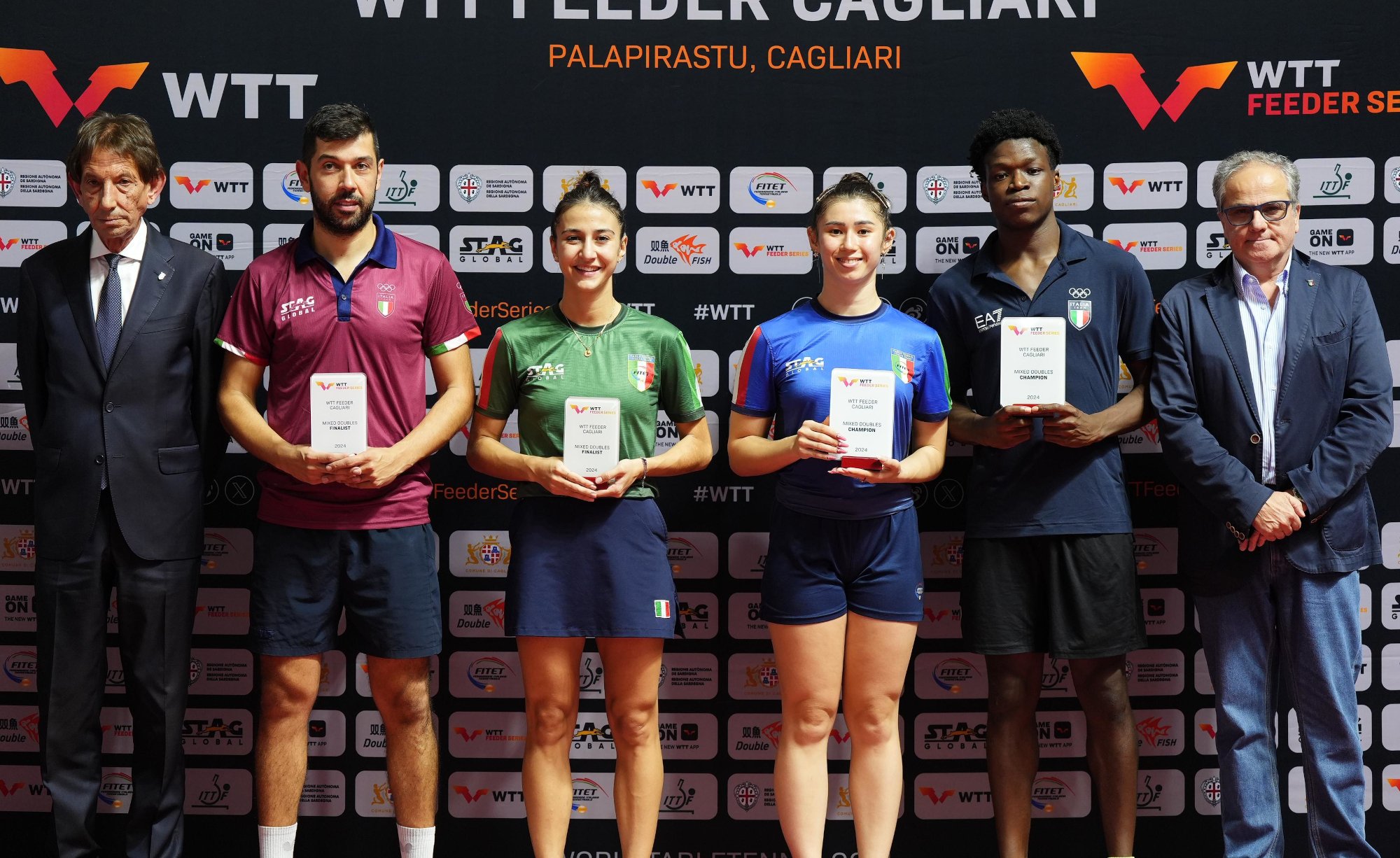 Tennistavolo - WTT Feeder Cagliari 2024: Oyebode/Monfardini