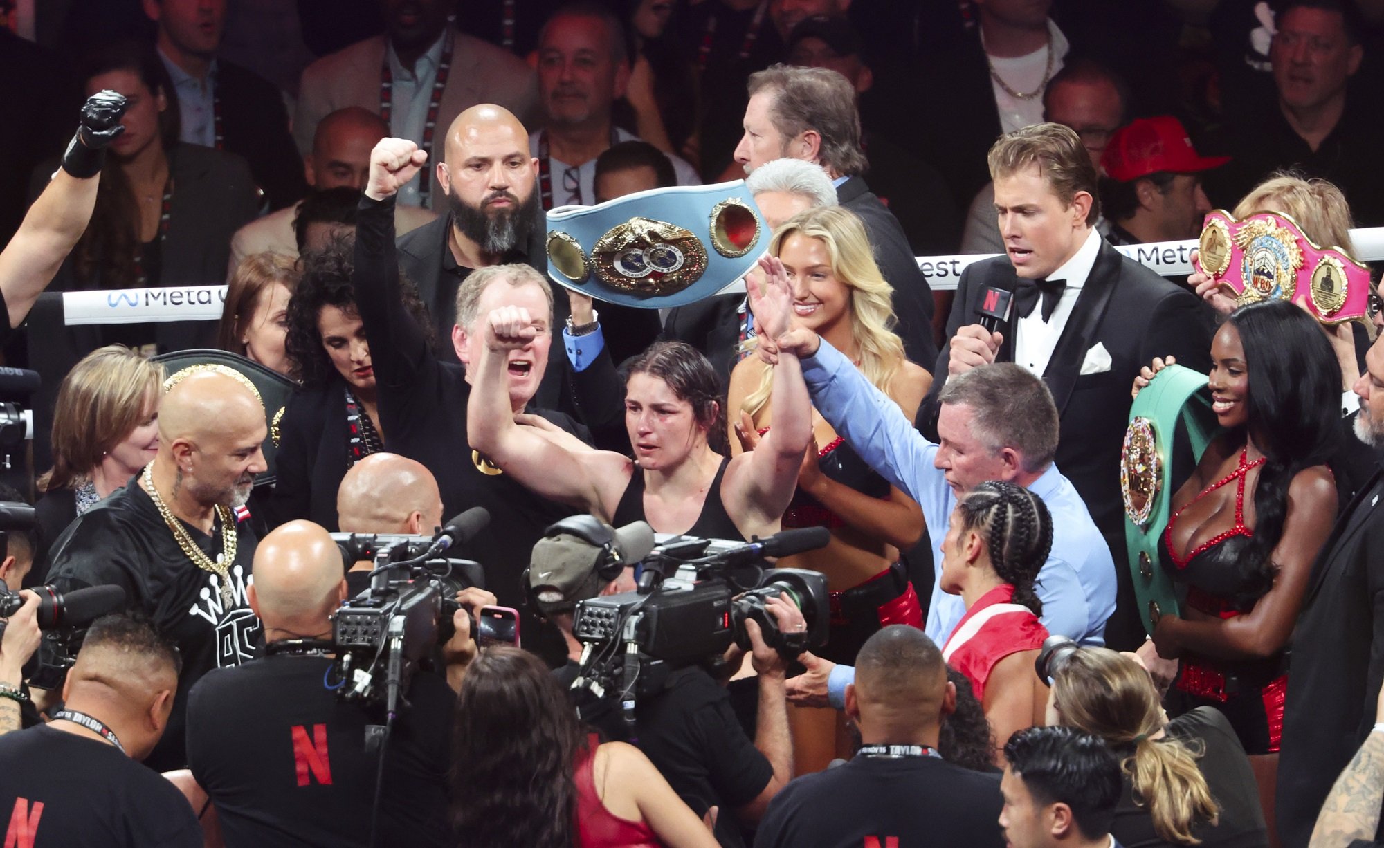 Katie Taylor e Amanda Serrano