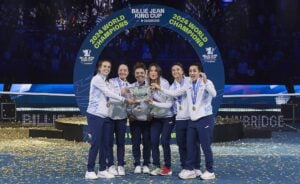 La festa dell'Italia in Billie Jean King Cup