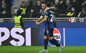 Lautaro Martinez e Hakan Calhanoglu