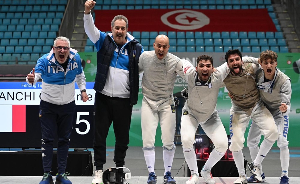 Guillaume Bianchi, Filippo Macchi, Giulio Lombardi e Alessio Foconi