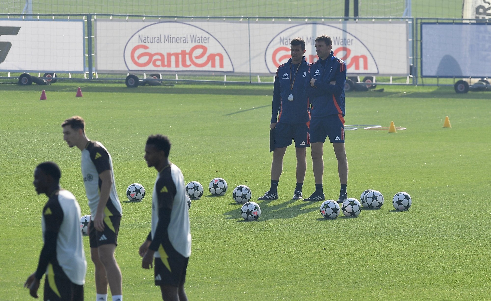 Thiago Motta allenamento Juventus