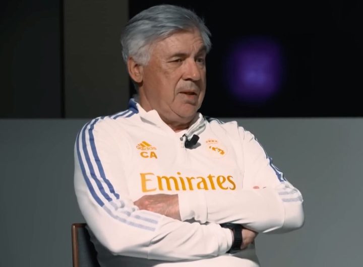 Ancelotti intervistato a Prime Video