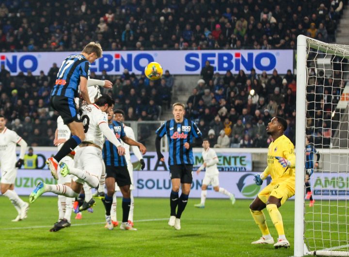 Gol di Charles De Ketelaere contro il Milan