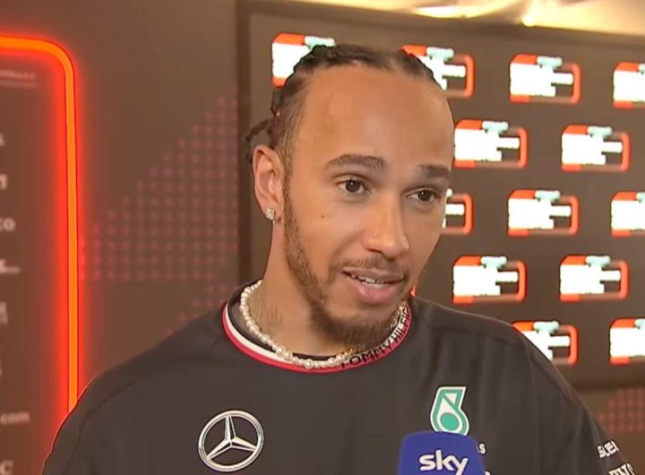 Lewis Hamilton intervistato da Sky