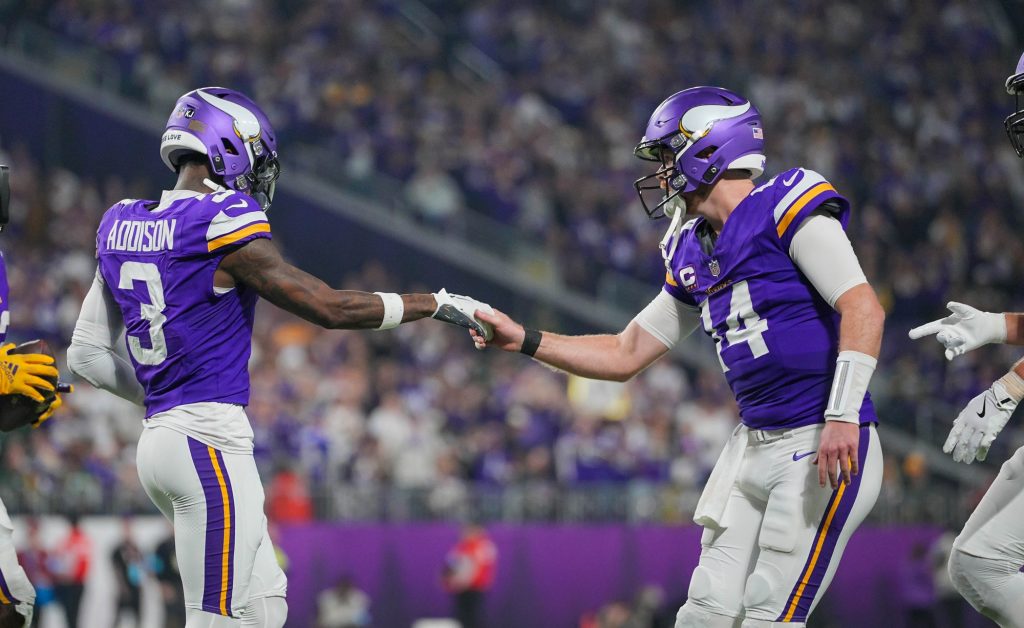 Jordan Addison e Sam Darnold, Minnesota Vikings