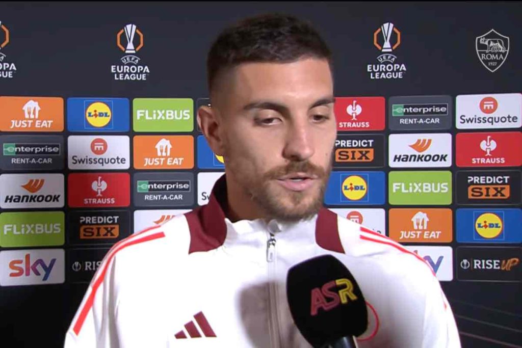 Lorenzo Pellegrini intervistato