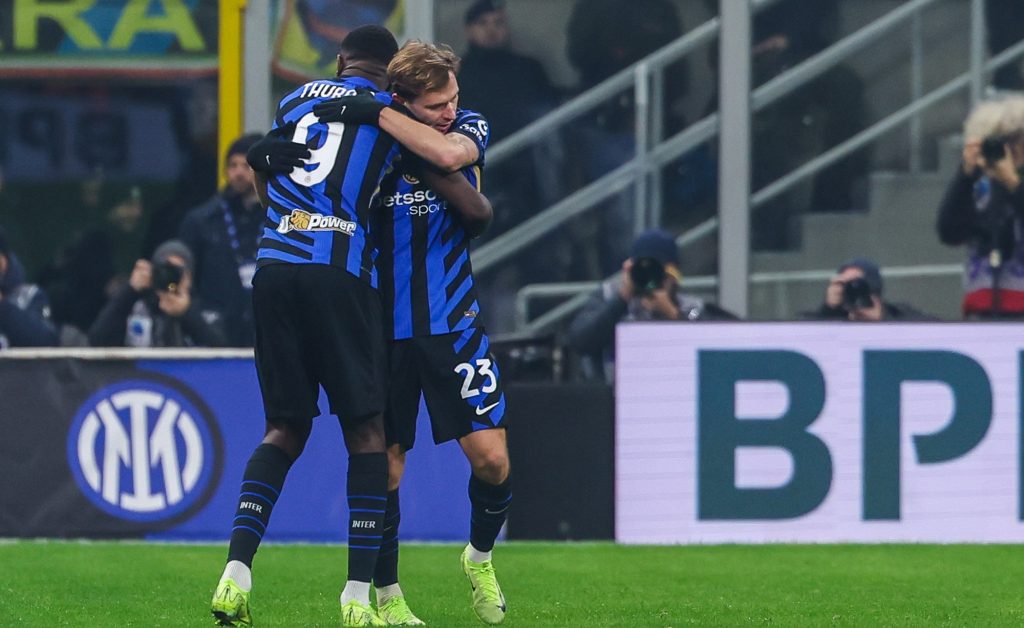 Marcus Thuram e Nicolò Barella