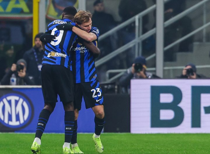 Marcus Thuram e Nicolò Barella