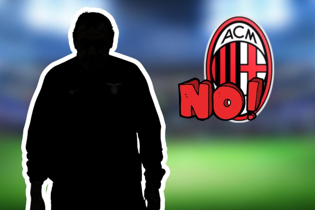 L'allenatore ha rifiutato il Milan