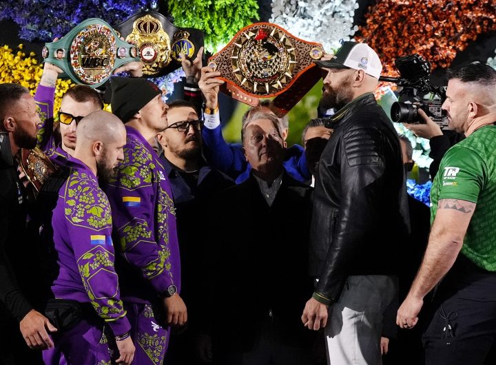 Oleksandr Usyk e Tyson Fury