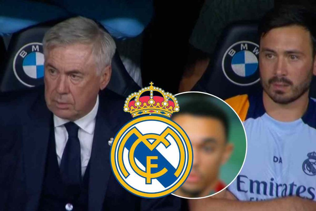 Carlo e Davide Ancelotti, allenatore e vice del Real Madrid