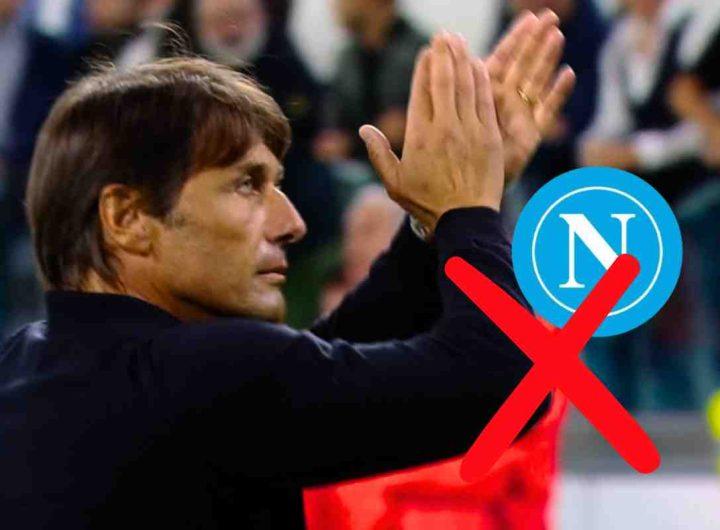 Antonio Conte allenatore del Napoli