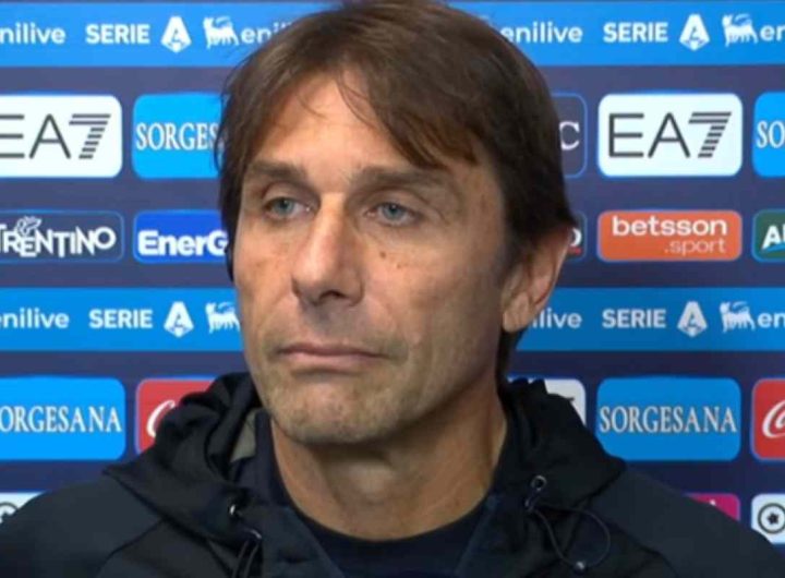 Antonio Conte allenatore del Napoli