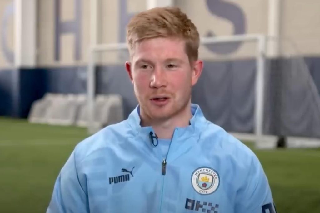 De Bruyne intervistato a Sky Sports