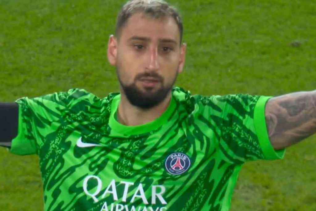 Gianluigi Donnarumma, portiere del Paris Saint-Germain e della Nazionale Italiana