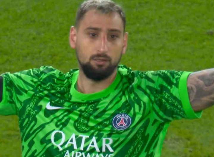 Gianluigi Donnarumma, portiere del Paris Saint-Germain e della Nazionale Italiana